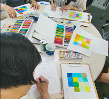 色彩心理学療法士の仕事：色彩計画提案書
